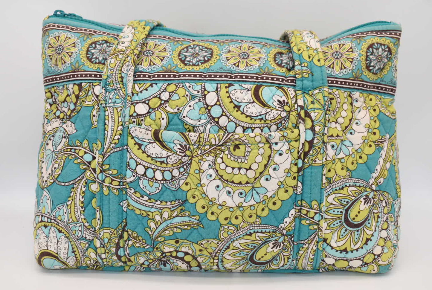 Vera Bradley Large Betsy Shoulder Bag in "Peacock" Pattern