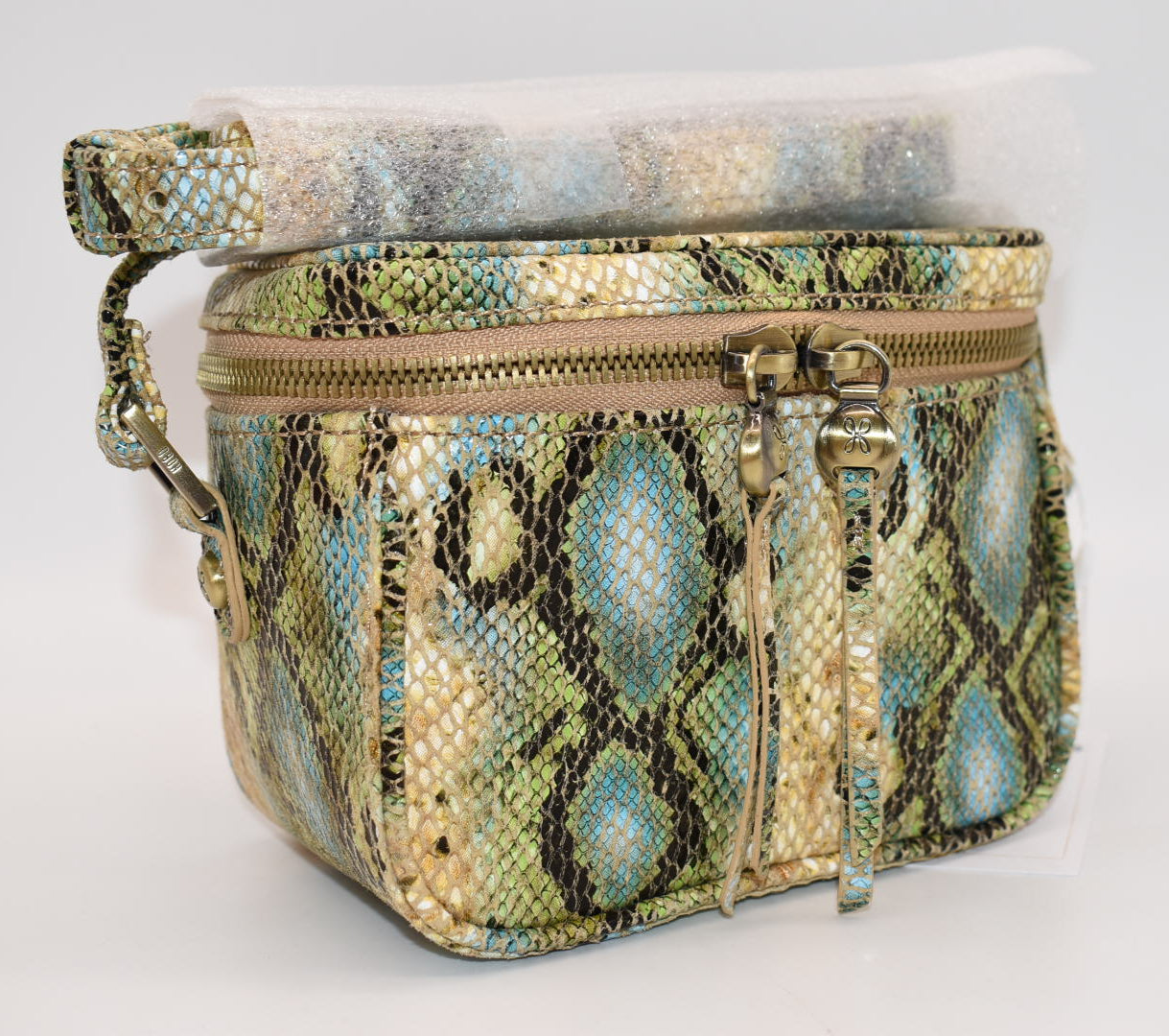 HOBO Intl Leather Pixie Camera Bag in Garden Snake