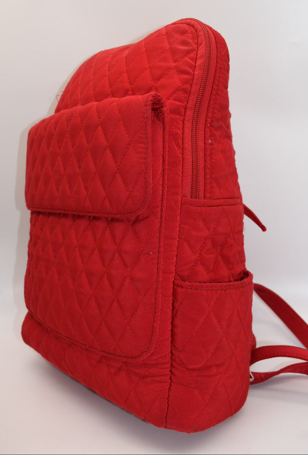 Vera Bradley Ultimate Microfiber Backpack in Red