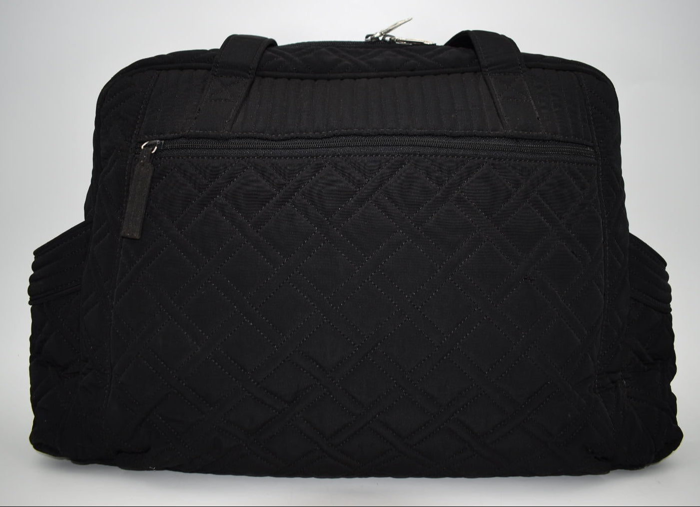 Vera Bradley Diaper/ Baby Bag in Microfiber Black