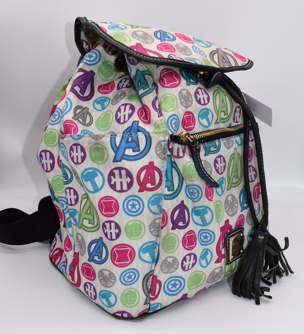 Dooney & Bourke Avengers Icons Drawstring Backpack