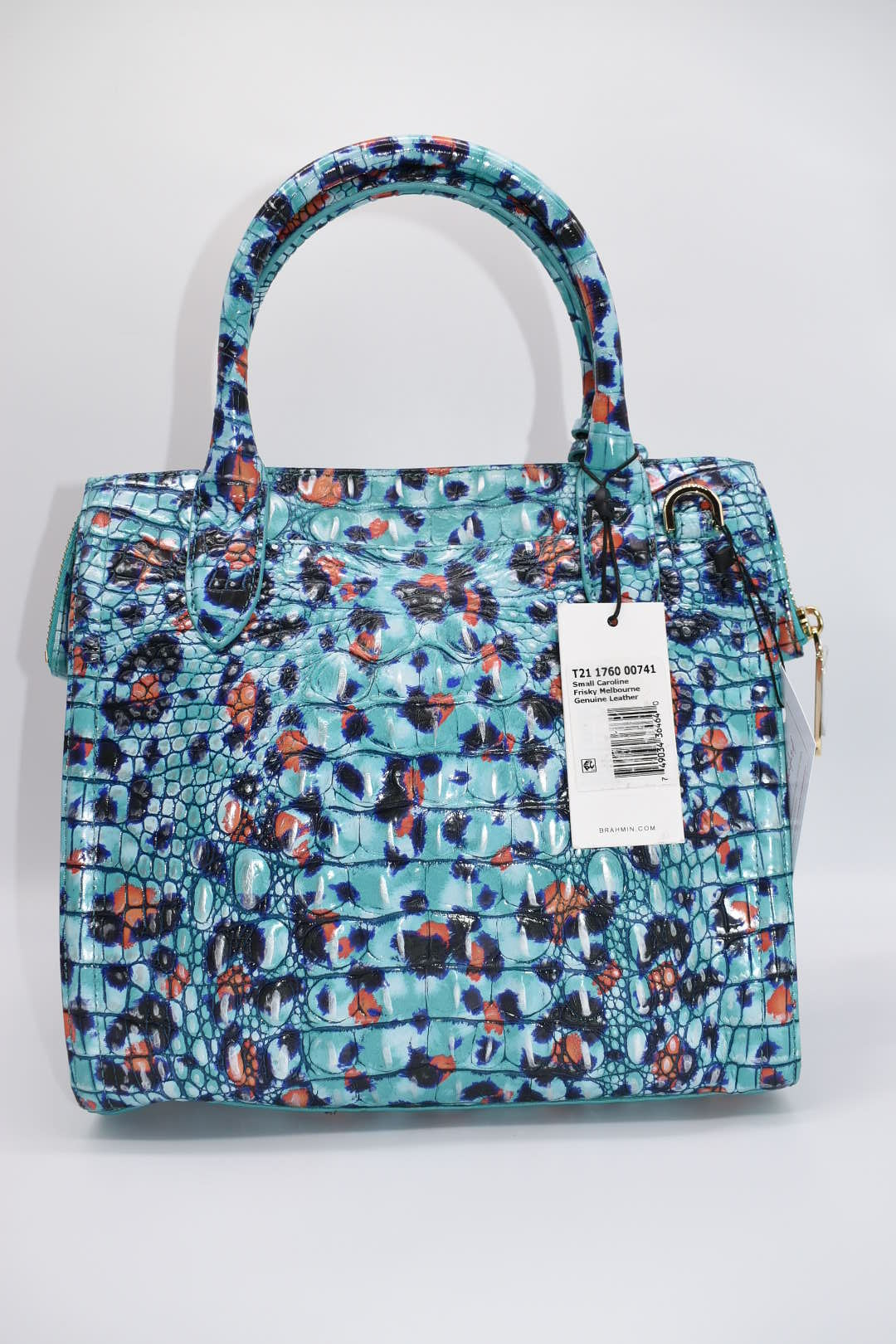 Brahmin Small Caroline Satchel Bag in Frisky Melbourne