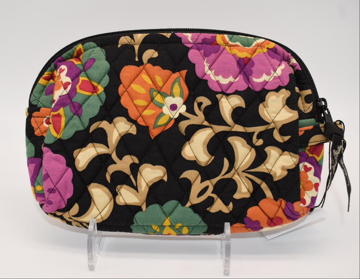 Vera Bradley Large Cosmetic Bag in "Suzani" Pattern
