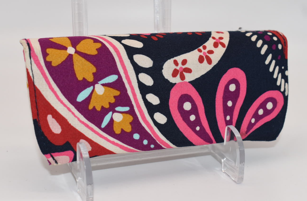 Vera Bradley Hard Eyewear Case in "Painted Paisley" Pattern