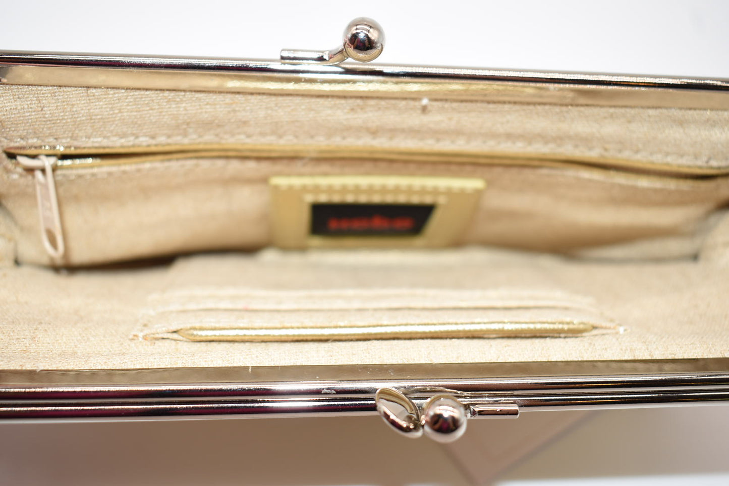 HOBO INTL Millie Clutch Wallet in Gold