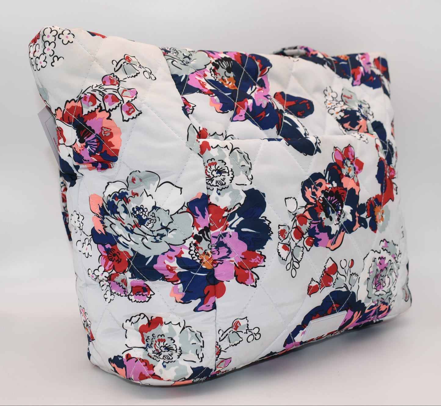 Vera Bradley Ultralight Small Vera Tote Bag in "Exuberant Floral" Pattern