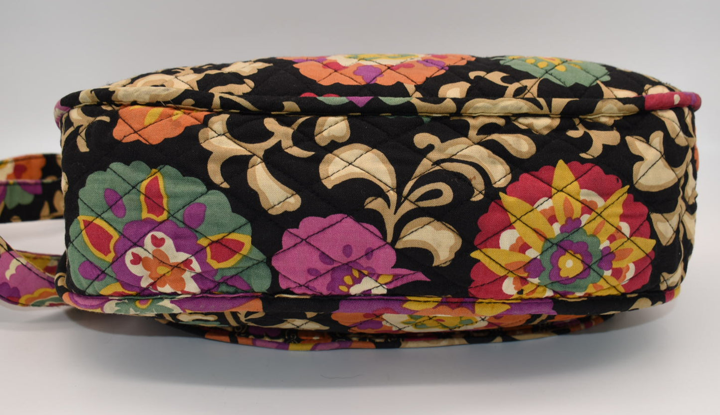 Vera Bradley Saddle Up Crossbody Bag in "Suzani" Pattern