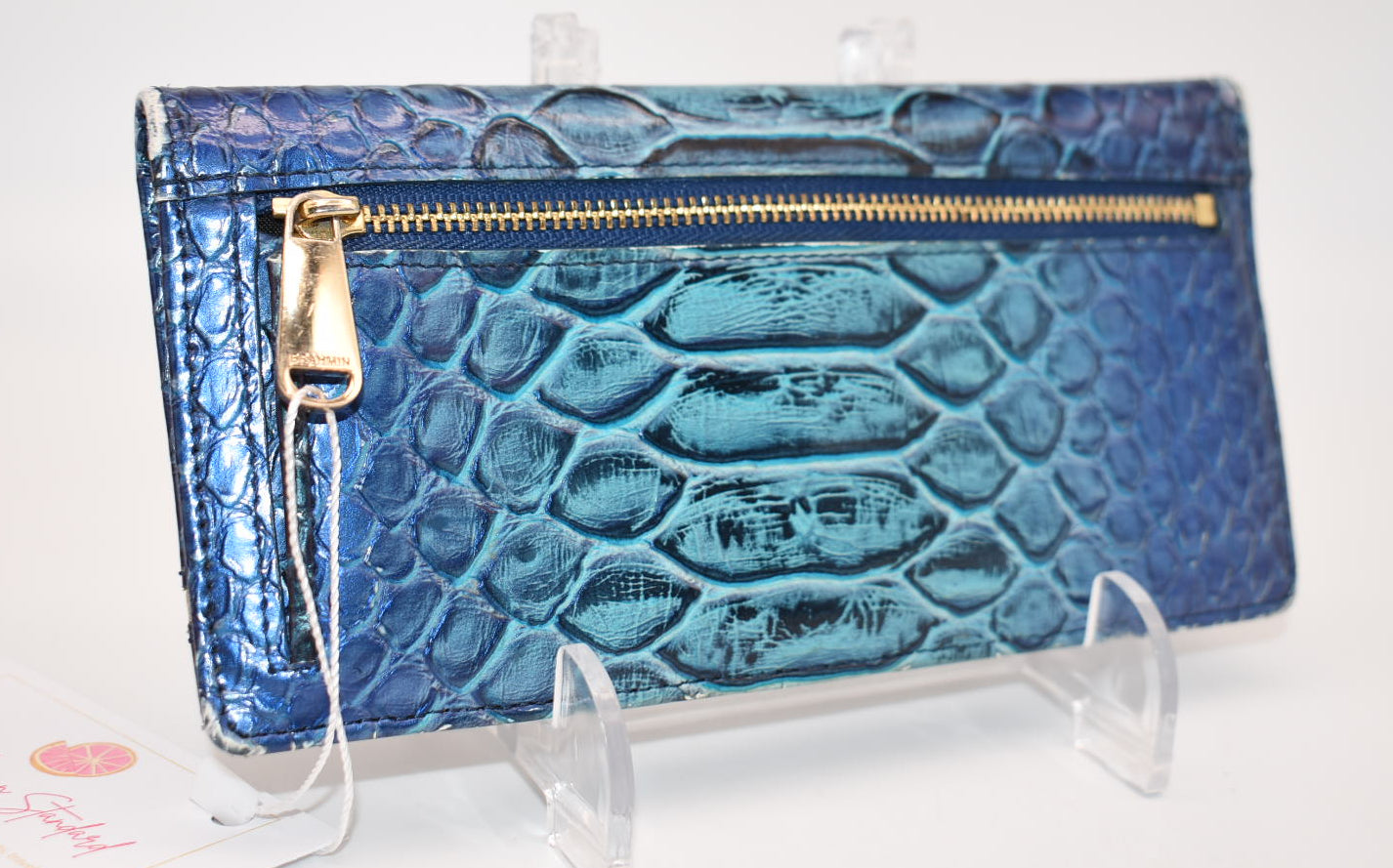 Brahmin Ady Wallet in Electric Blue Ateague