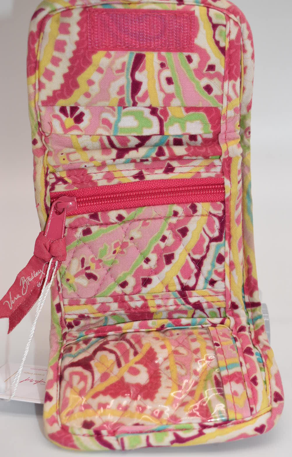 Vera Bradley Small Trifold Wallet in "Capri Melon" Pattern