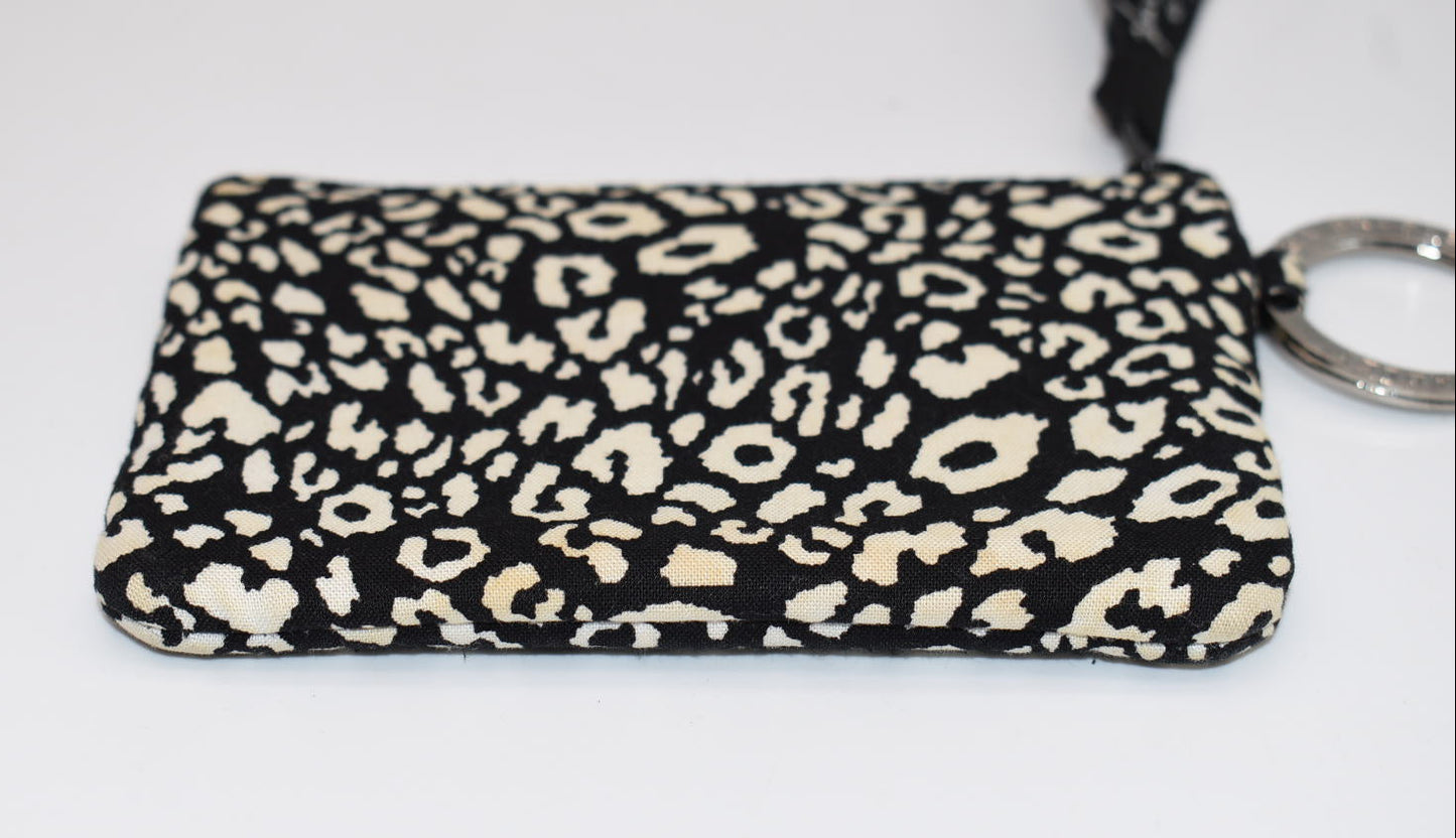 Vera Bradley Zip ID Case in "Camocat" Pattern