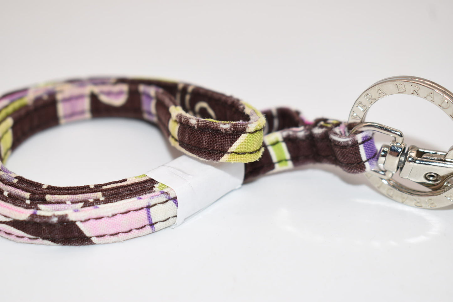 Vera Bradley Lanyard in "Purple Punch" Pattern