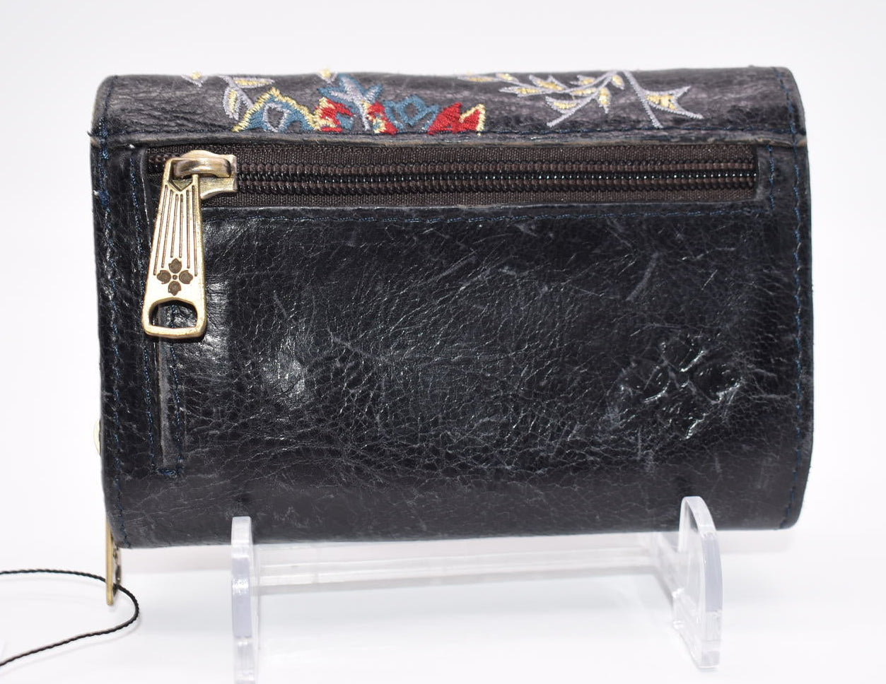 Patricia Nash Cametti Wallet in Vintage Black - Provencal Embroidery