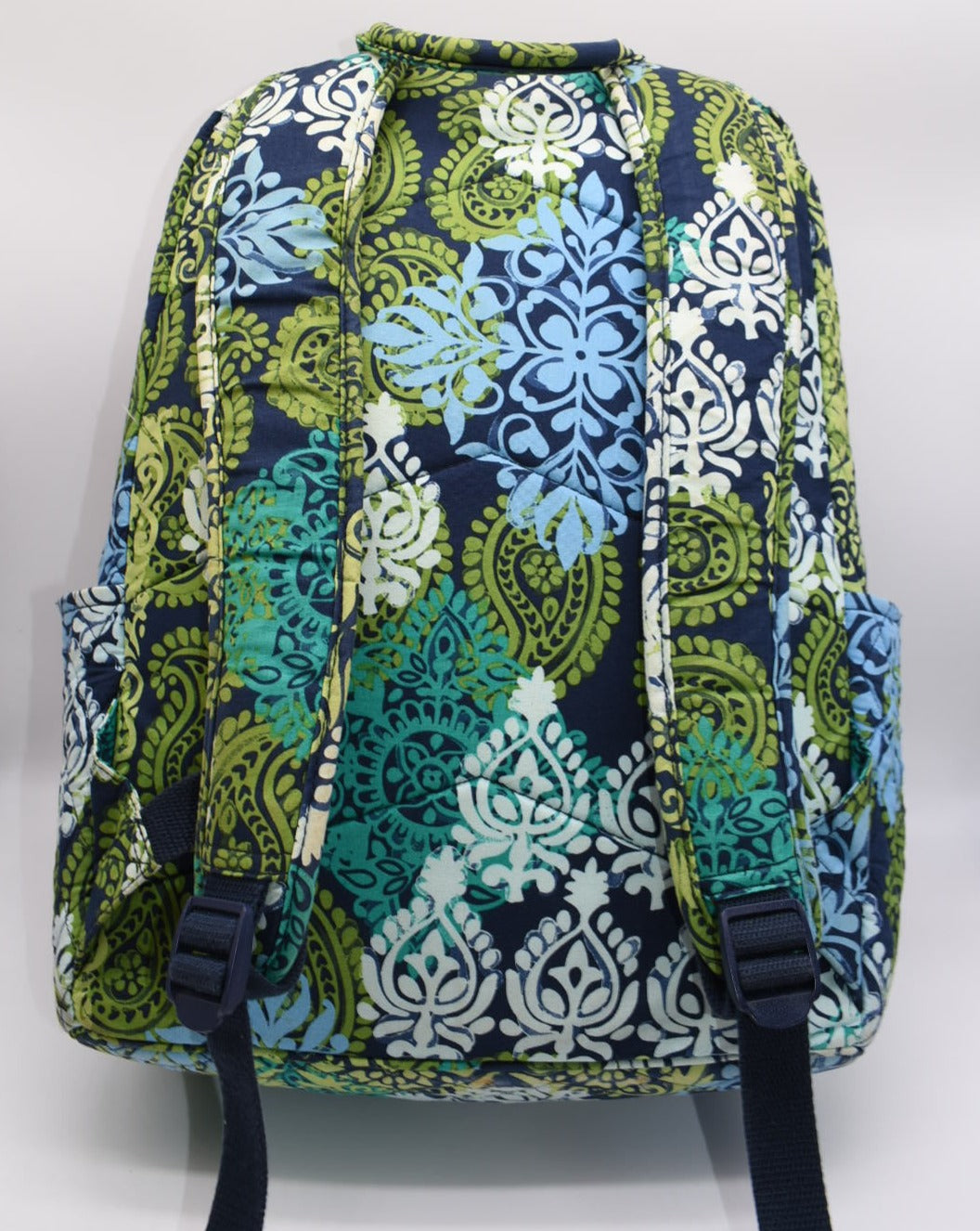 Vera Bradley Laptop Backpack in "Caribbean Sea" Pattern
