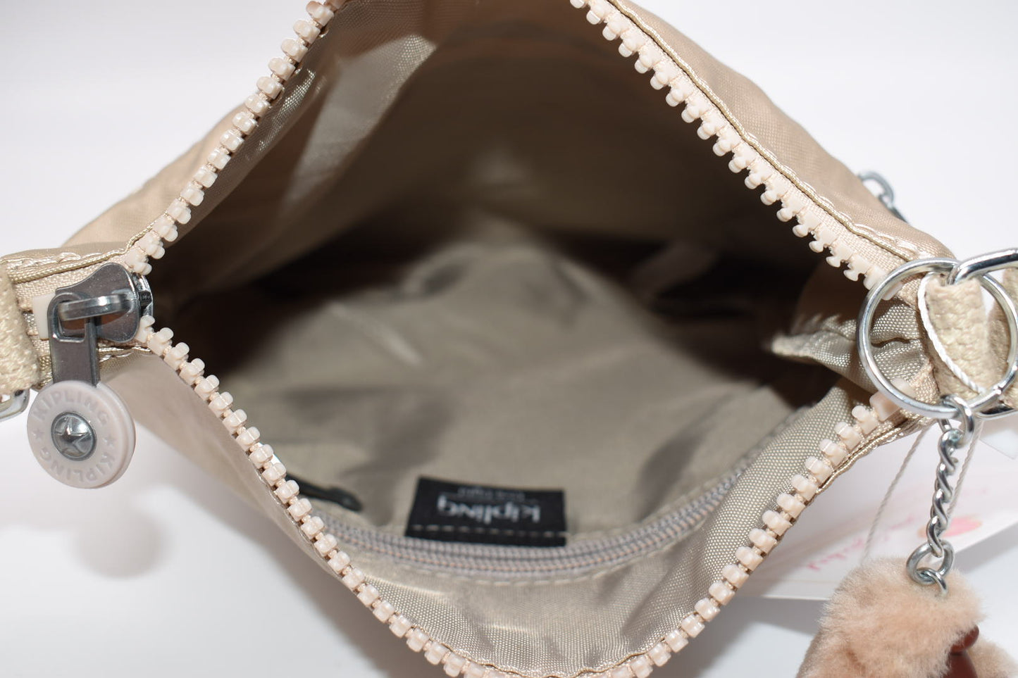 Kipling Keiko Mini Crossbody Bag in Starry Gold Metallic