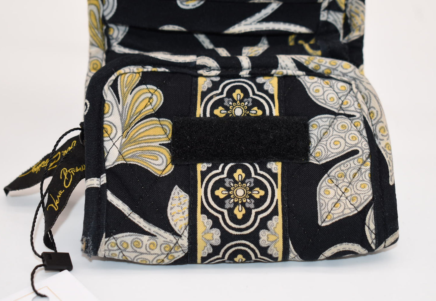 Vera Bradley Small Trifold Wallet in "Yellow Bird" Pattern