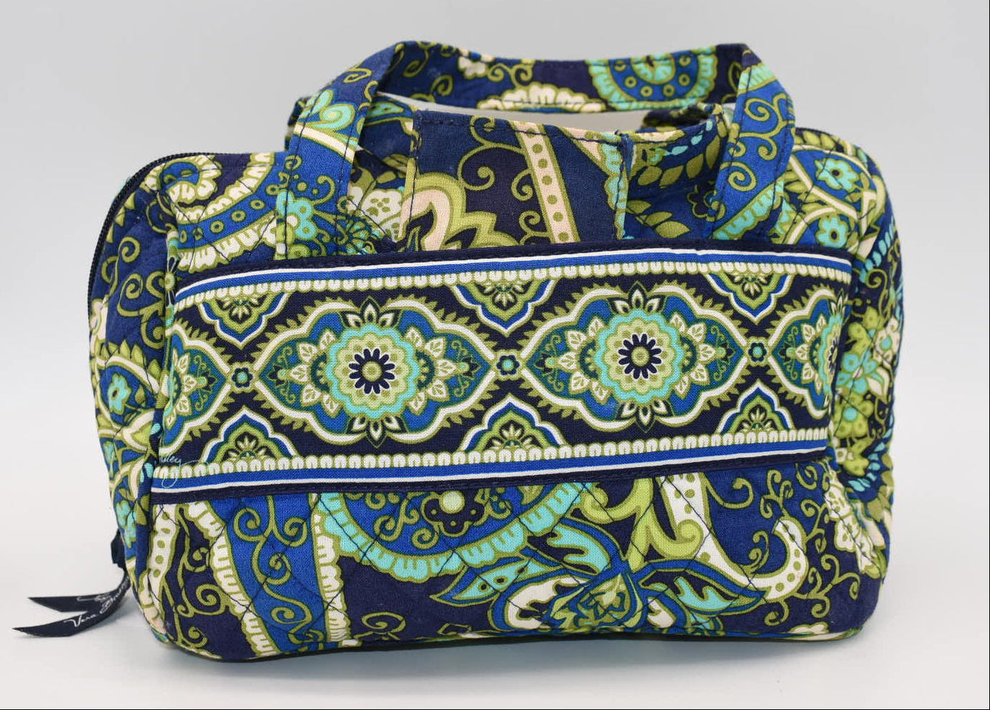 Vera Bradley "Lunch Date" Bag in "Rhythm and Blues" Pattern