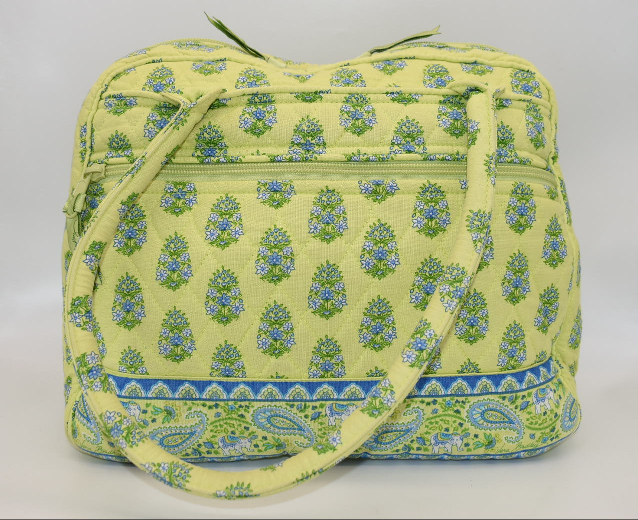 Vera Bradley Bowler Satchel Bag in "Citrus" Pattern