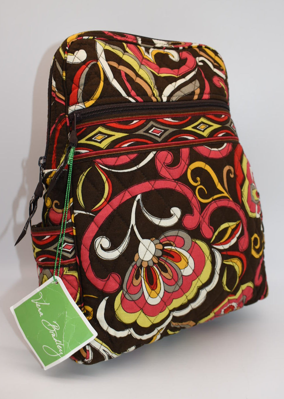 Vera Bradley Quilted Small Ultimate Backpack in "Puccini" Pattern