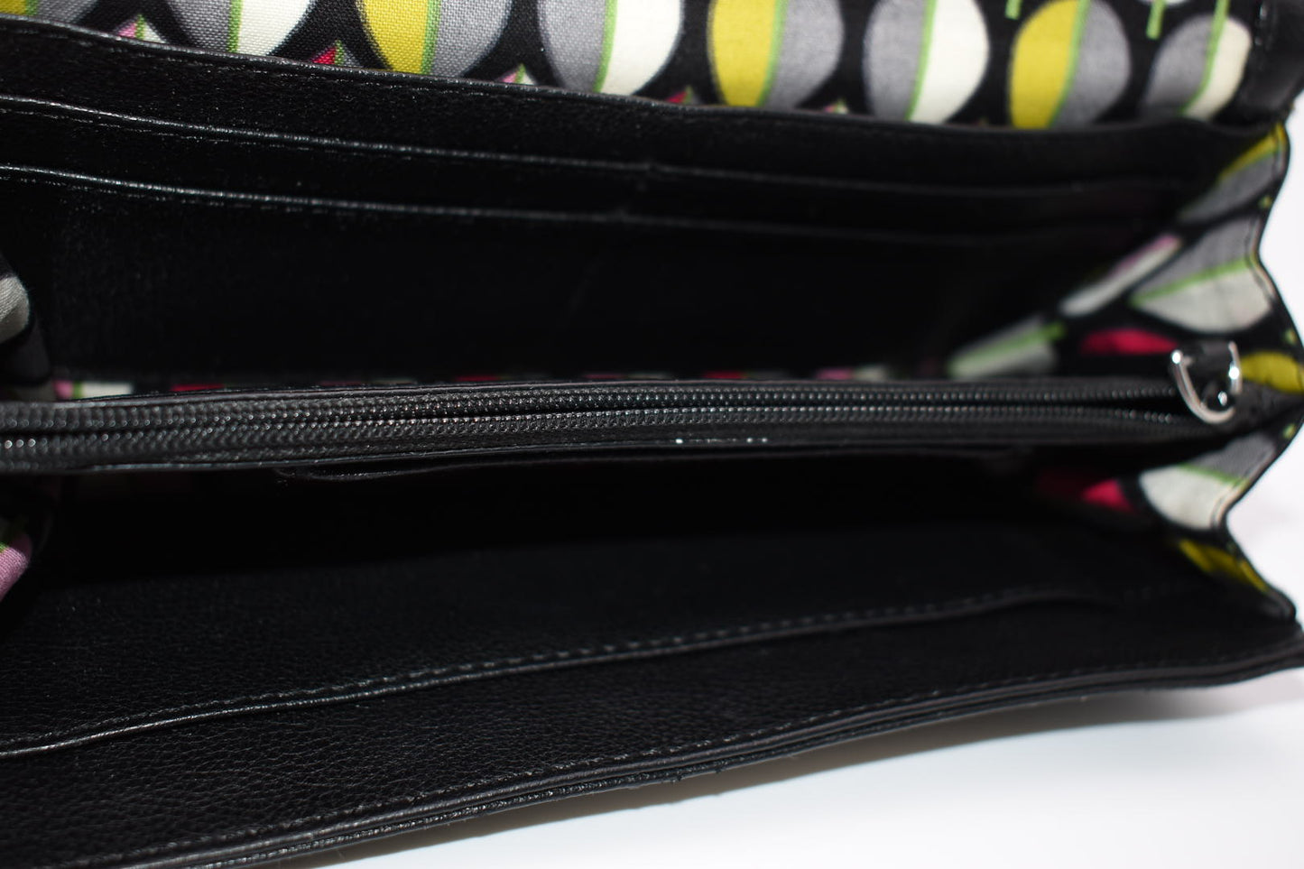 Vera Bradley Black Audrey Wallet