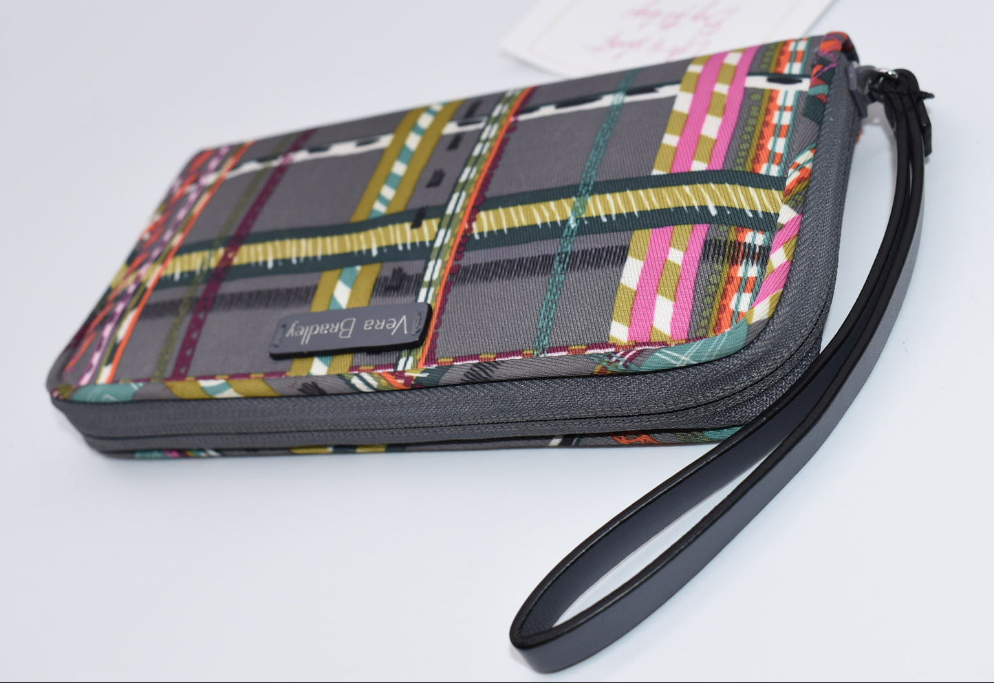 Vera Bradley RFID MIdtown Wallet Wristlet in "City Plaid" Pattern