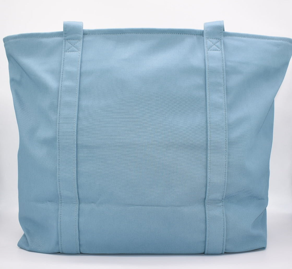 Vera Bradley Large Vera Tote Bag in "Reef Water Blue" Pattern