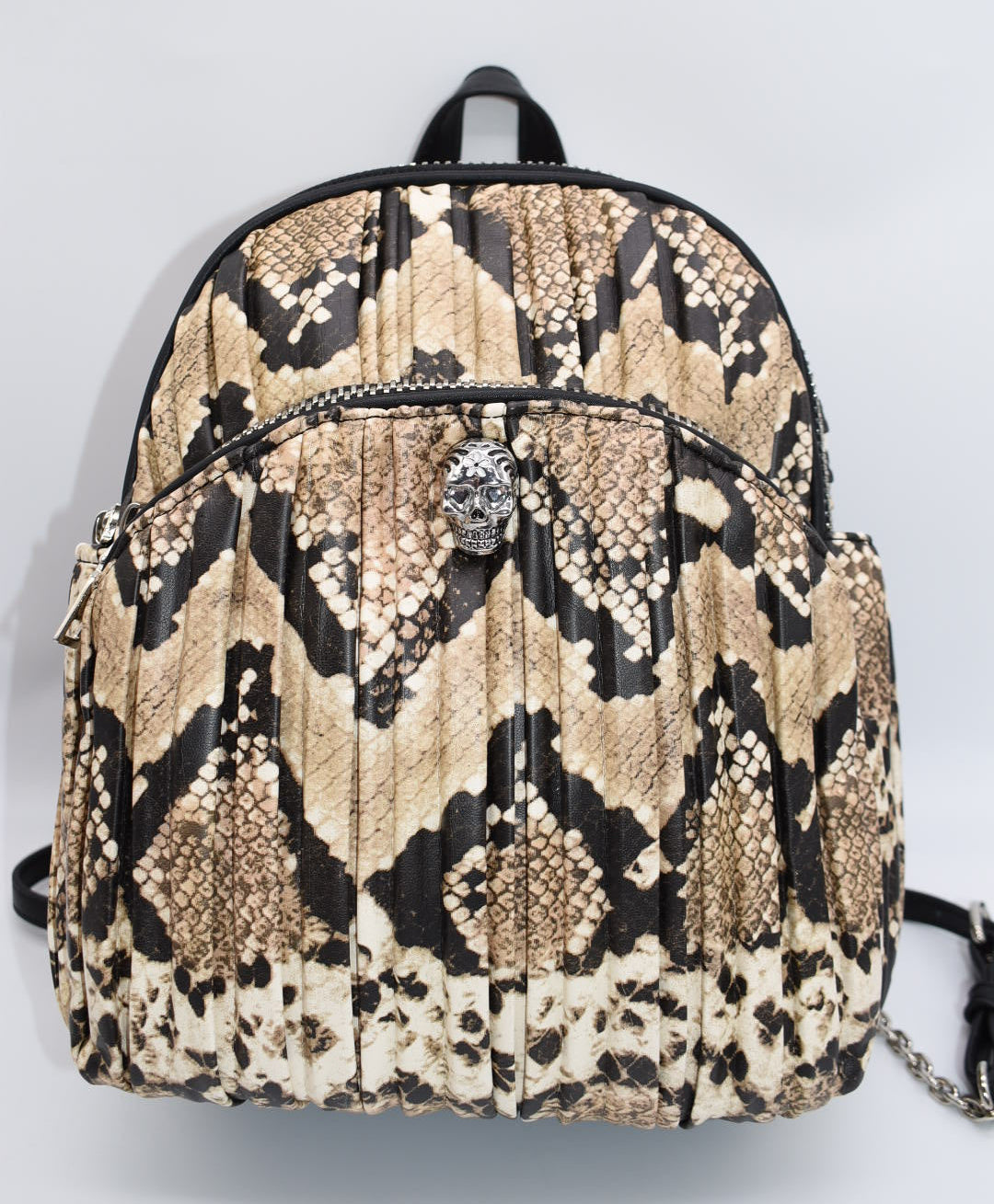 Betsey Johnson Slithering Skull Backpack Bag