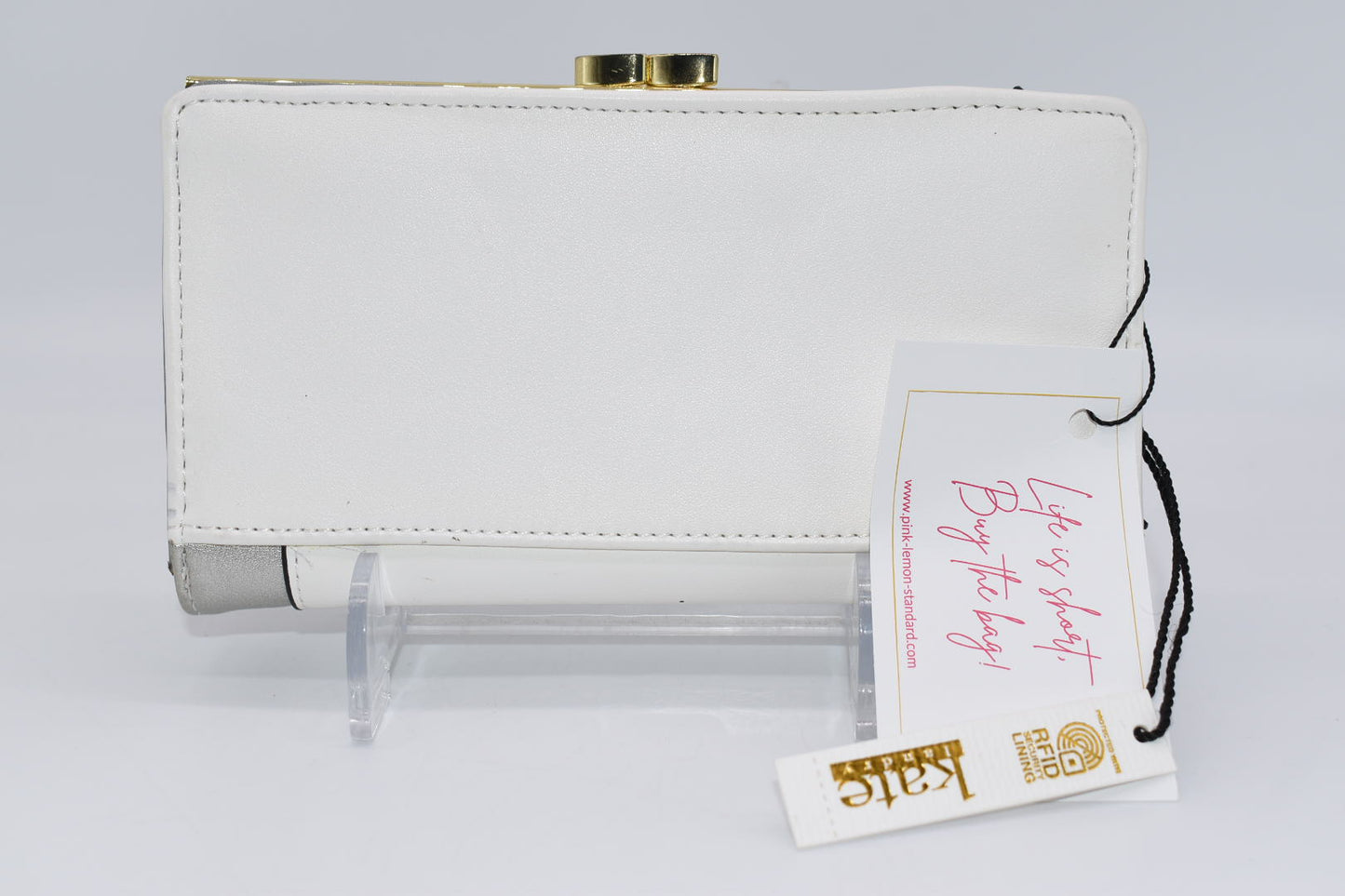Kate Landry Madison White Wallet