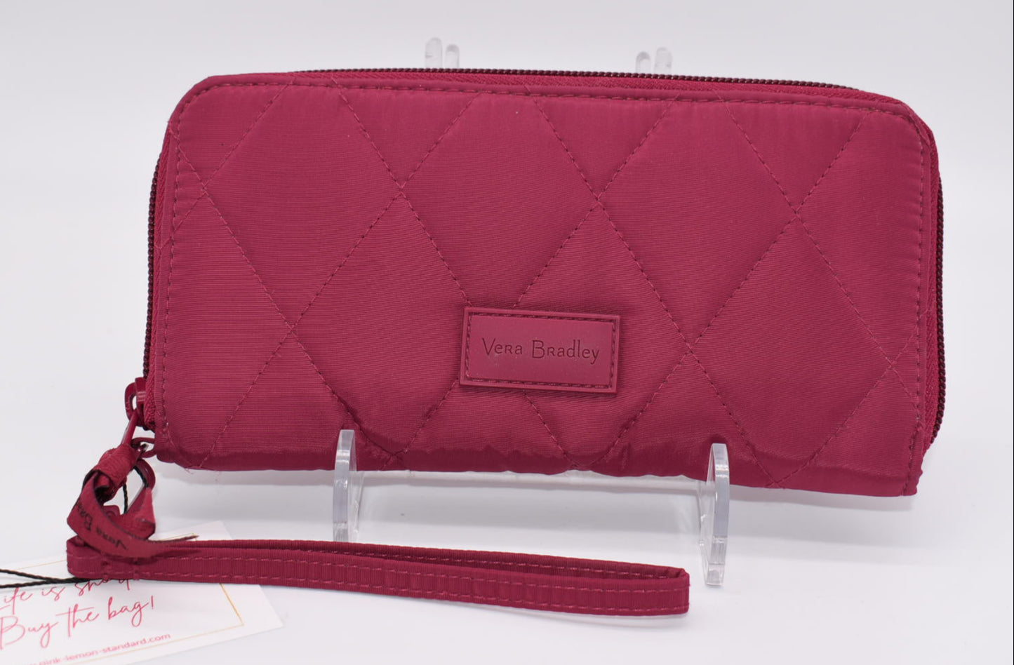 Vera Bradley Ultralight RFID Accordion Wristlet