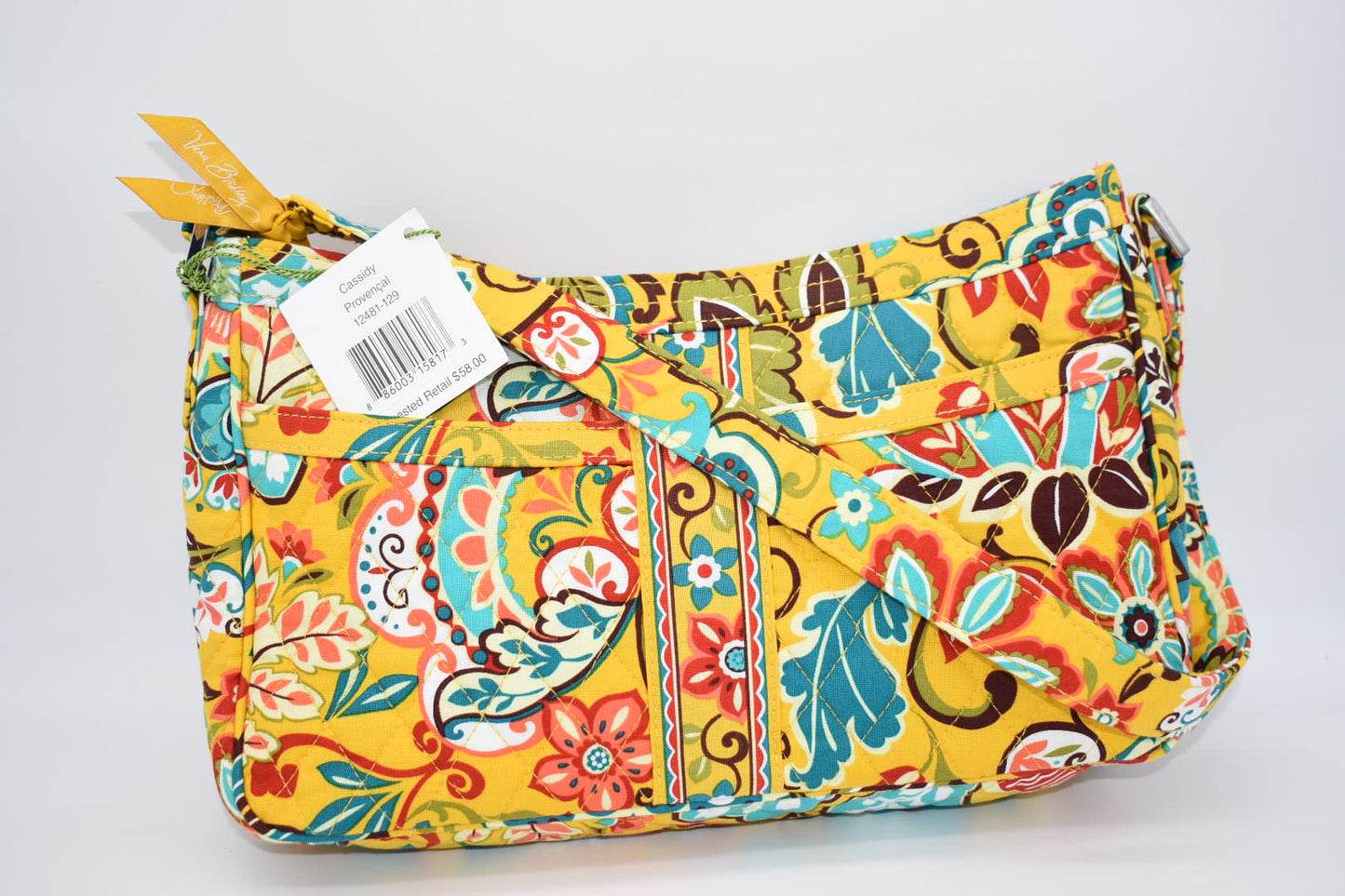 Vera Bradley Cassidy Shoulder Bag in "Provencal" Pattern