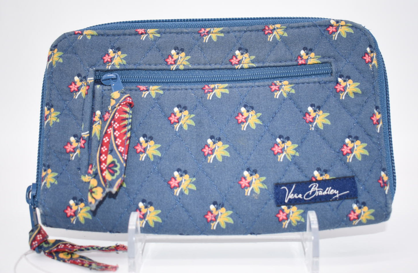 Vera Bradley Zip Around Wallet in "Emily -2004" Pattern