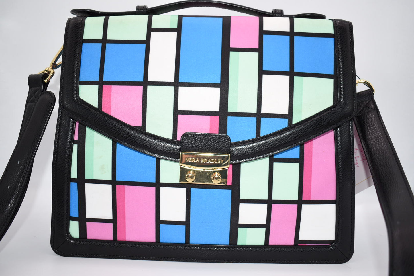 Vera Bradley Change it Up Crossbody Bag in "Exotic Floral Grid" Pattern