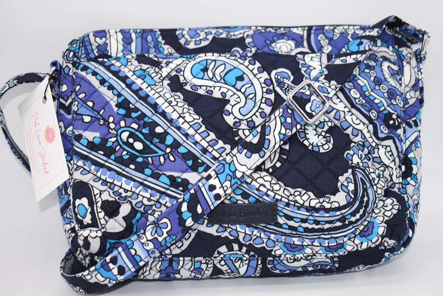Vera Bradley Crossbody Bag in "Deep Night Paisley" Pattern