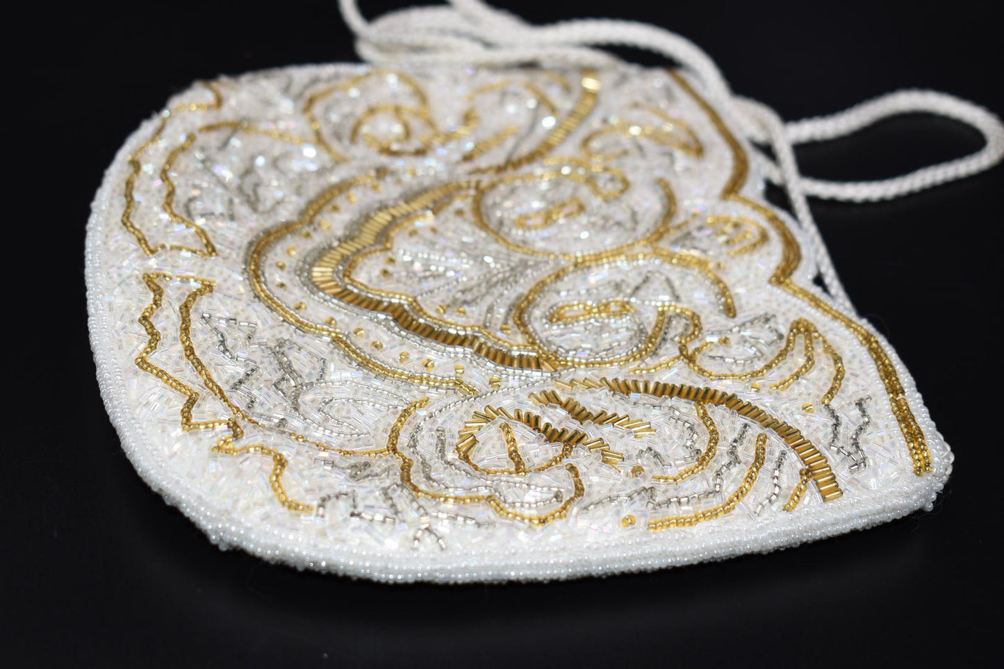 Carla Marchi Beaded Shoulder Bag