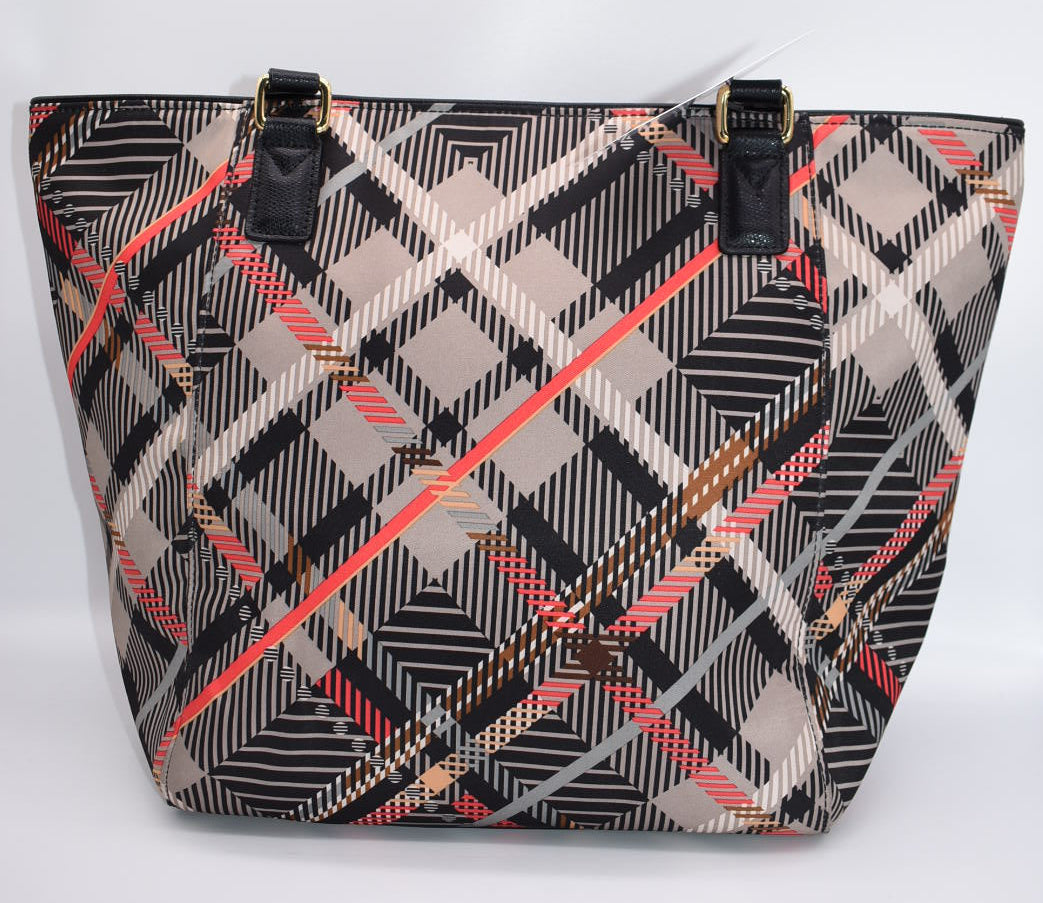 Vera Bradley Small Ella Tote Bag in "Sofia Plaid" Pattern