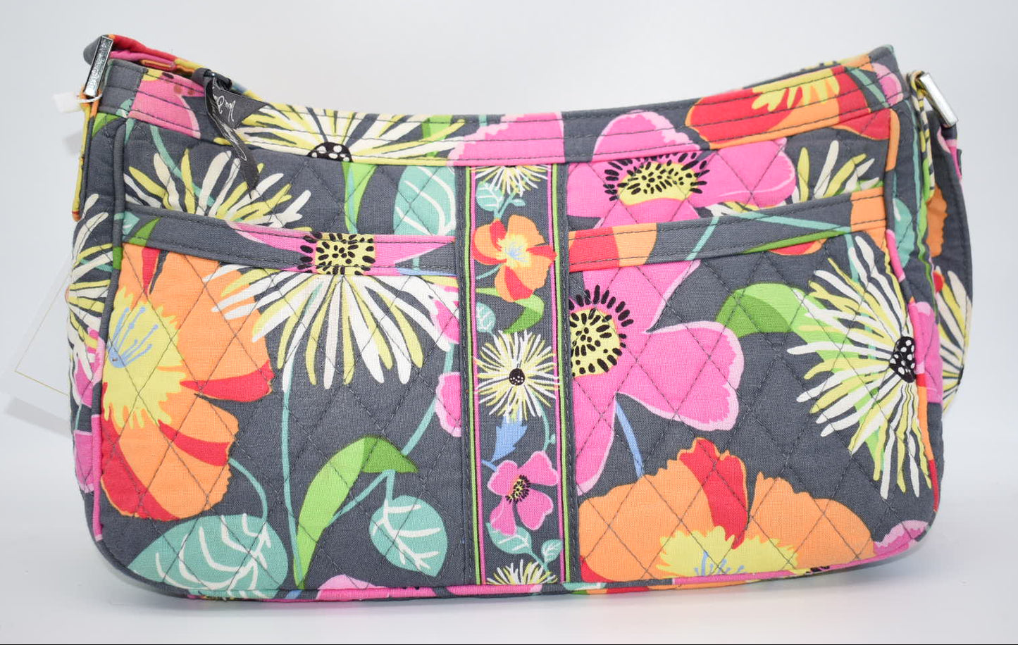 Vera Bradley Cassidy Shoulder Bag in "Jazzy Blooms" Pattern