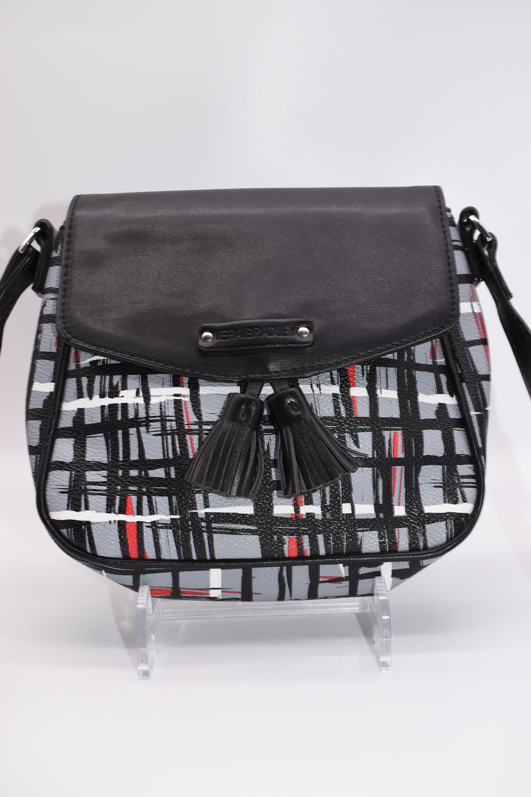 Vera Bradley Flap Crossbody in "Art Plaid"