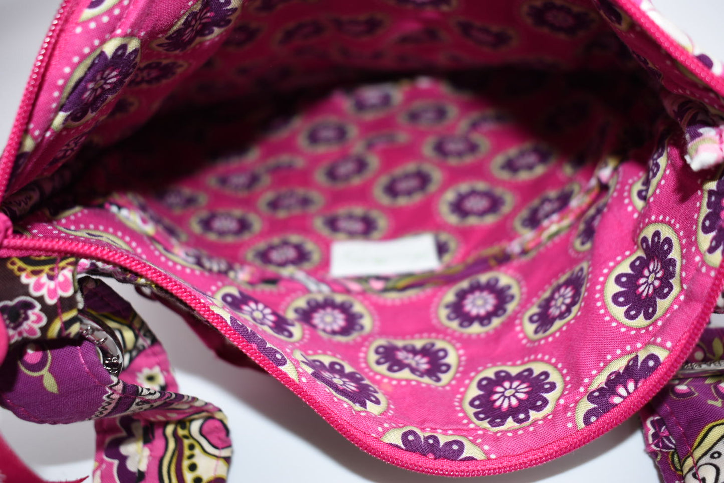 Vera Bradley Hipster Crossbody in "Very Berry Paisley" Pattern