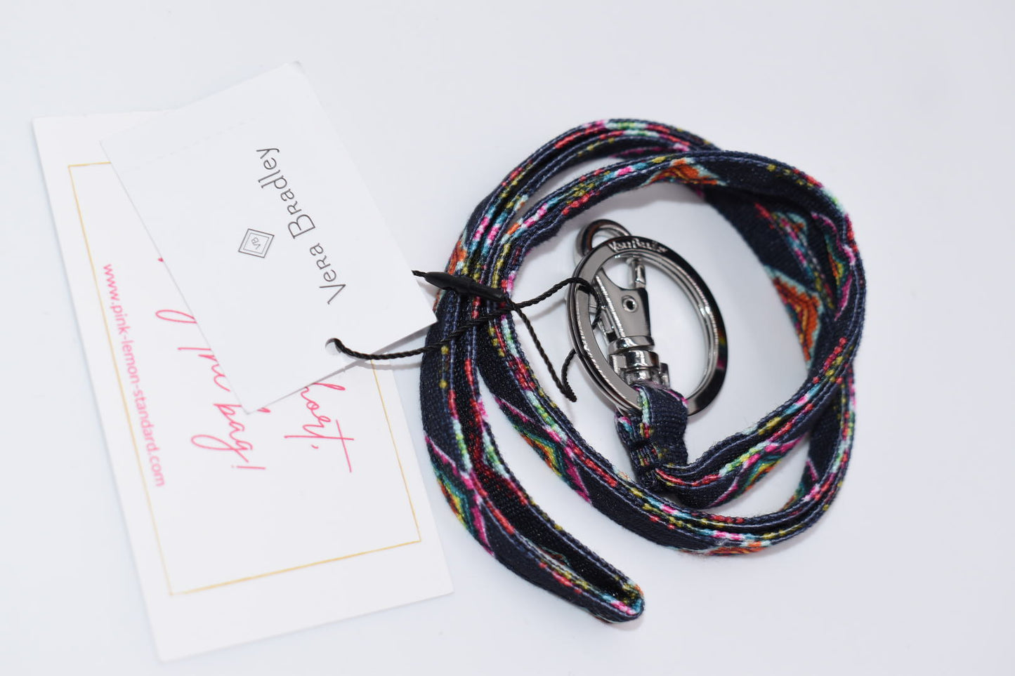 Vera Bradley Lanyard in "Mini Medallions" Pattern