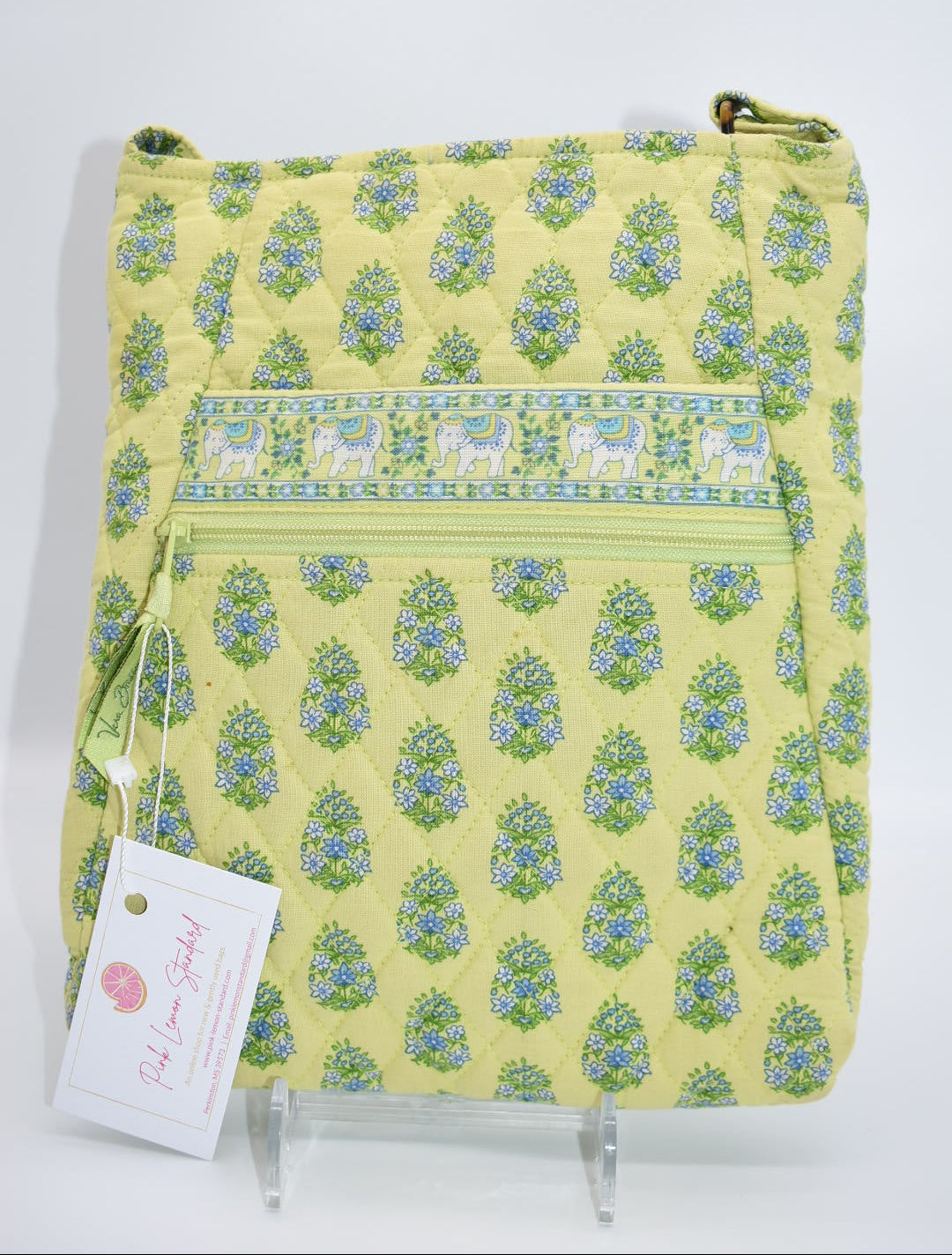 Vera Bradley Hipster Crossbody Bag in "Citrus" Pattern