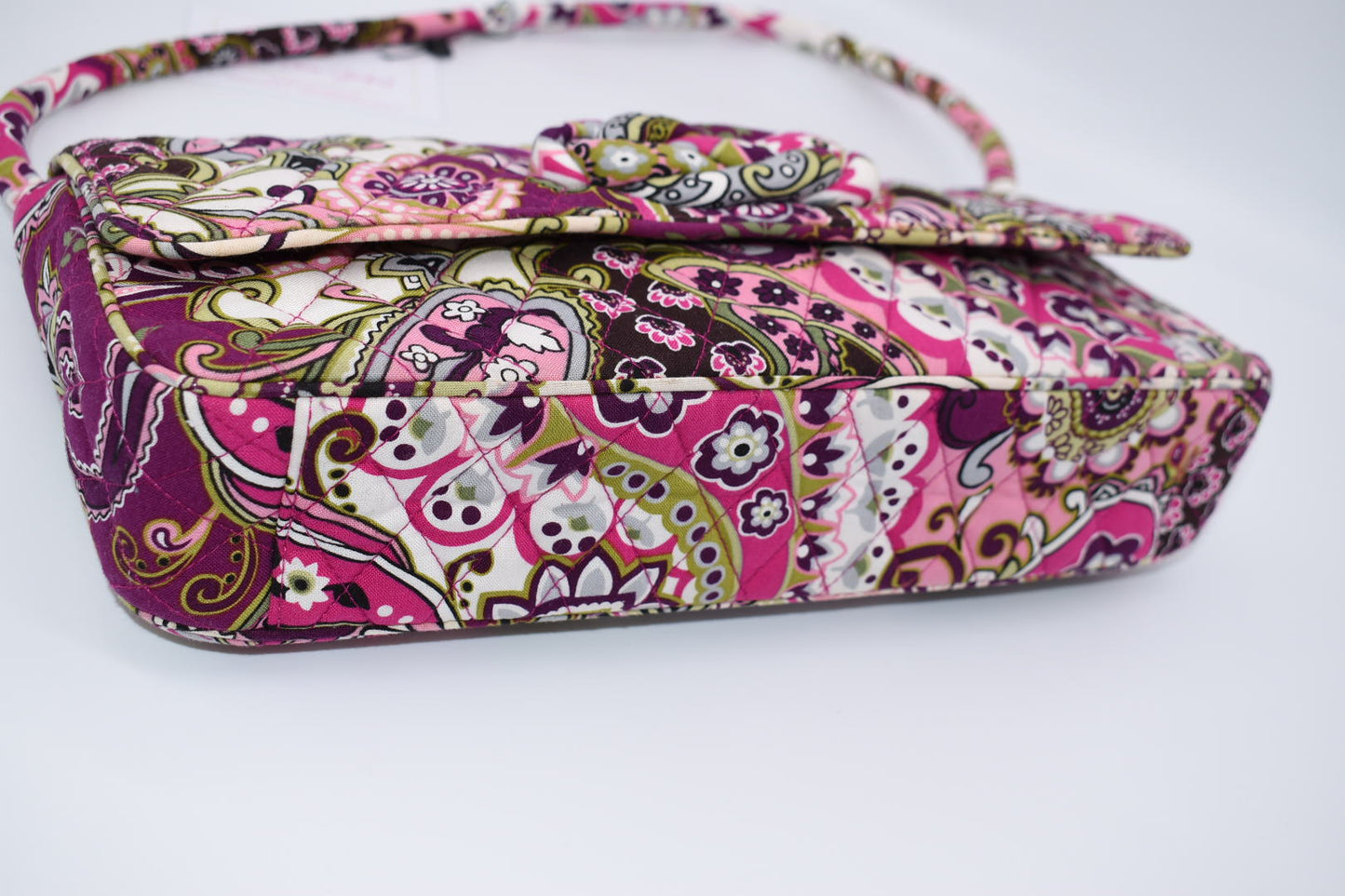Vera Bradley "Knot Just a Clutch" Shoulder Bag in "Very Berry Paisley" Pattern