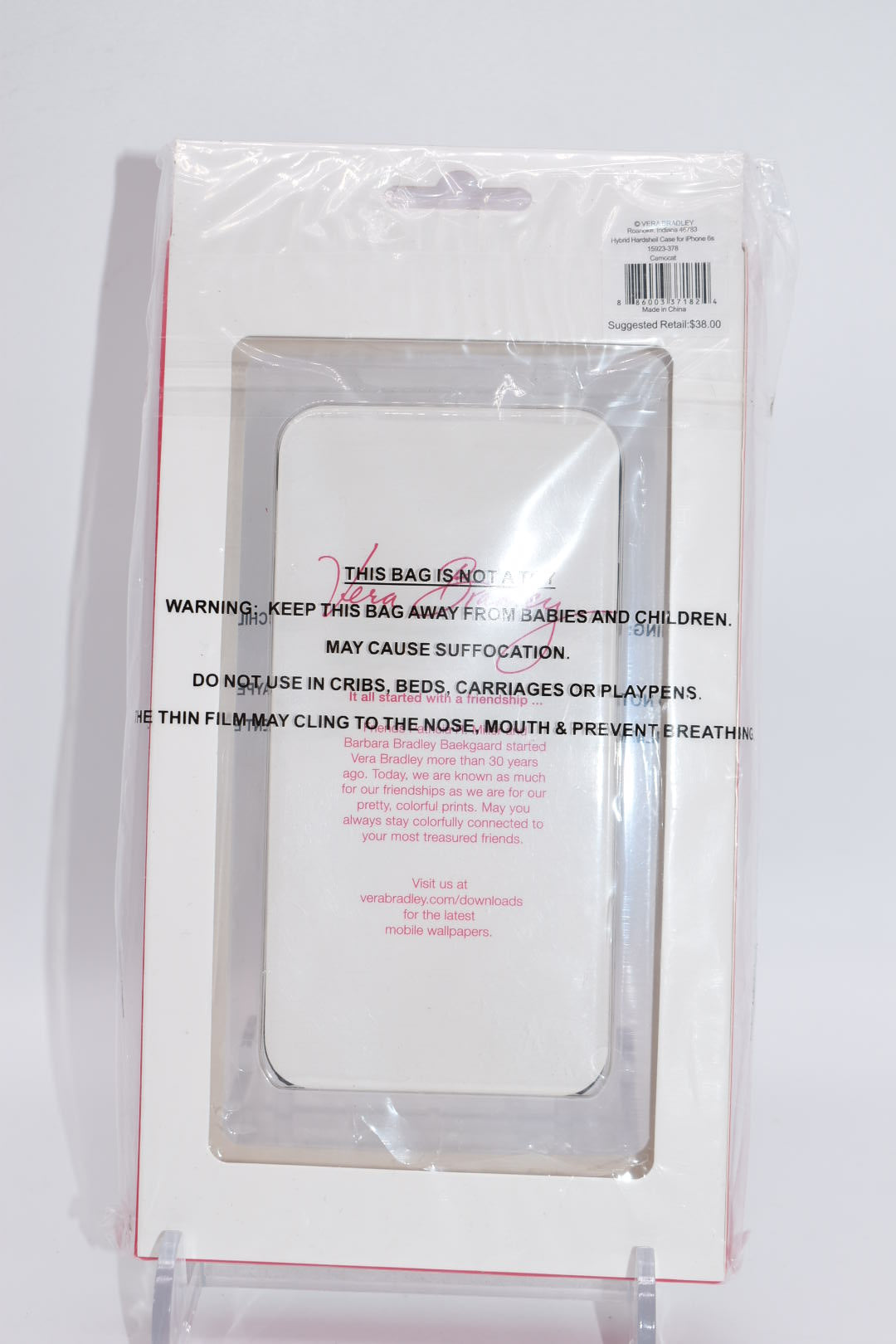 Vera Bradley Hybrid Phone Case for iPhone 6/6s in "Camocat" Pattern