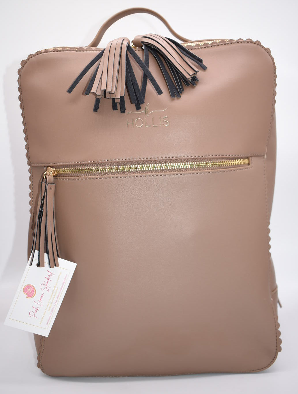 Hollis Loverlie Laptop Backpack in Mocha