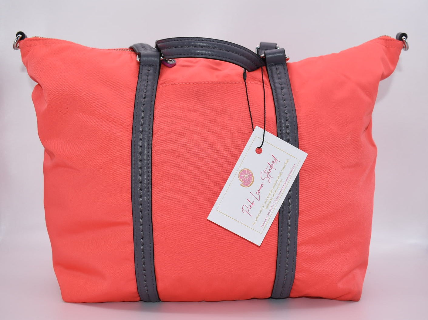 Vera Bradley Midtown Tote Bag in "Coral Reef" Pattern