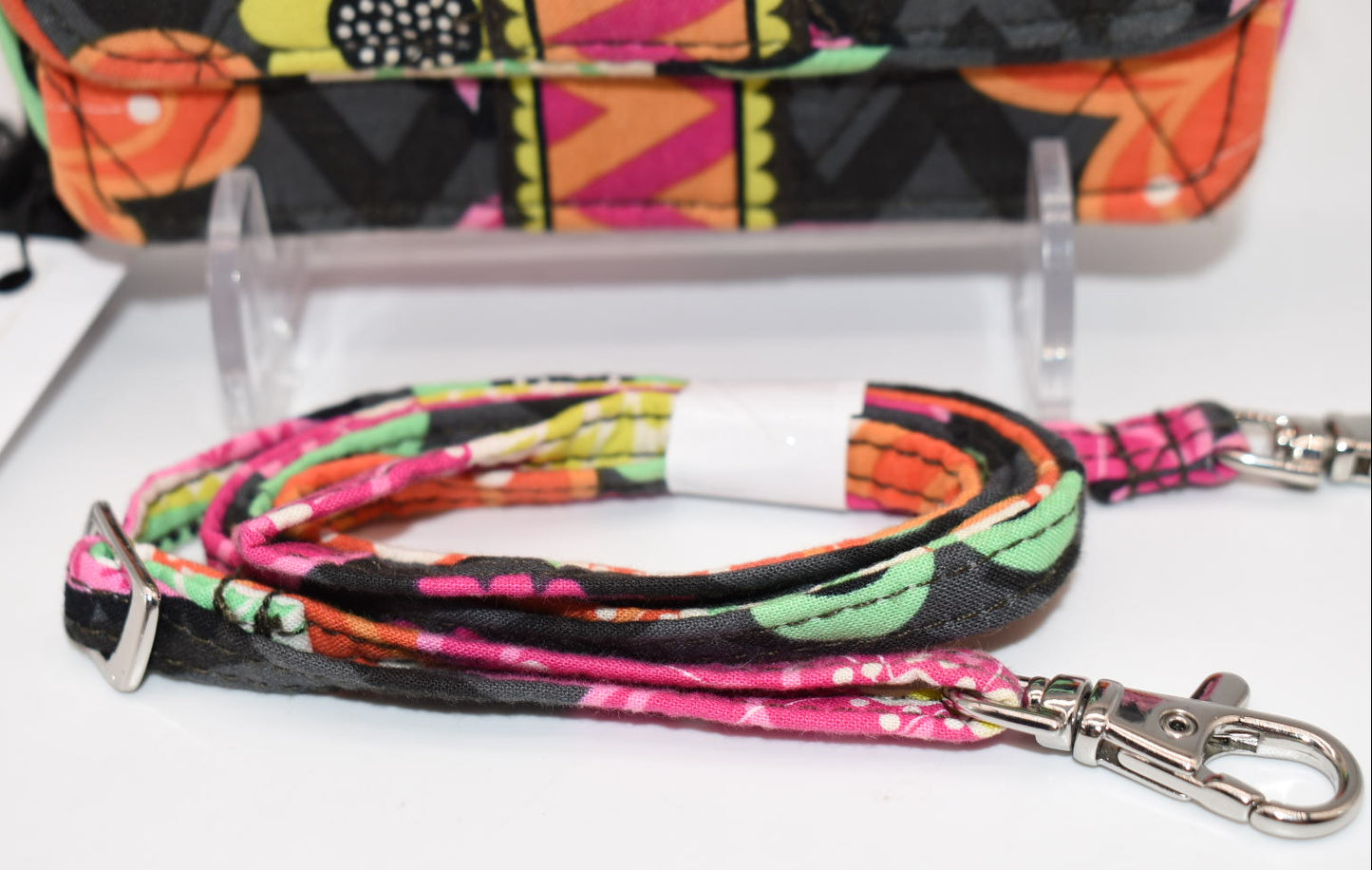 Vera Bradley All-in-One Crossbody Wallet in "Ziggy Zinnia" Pattern
