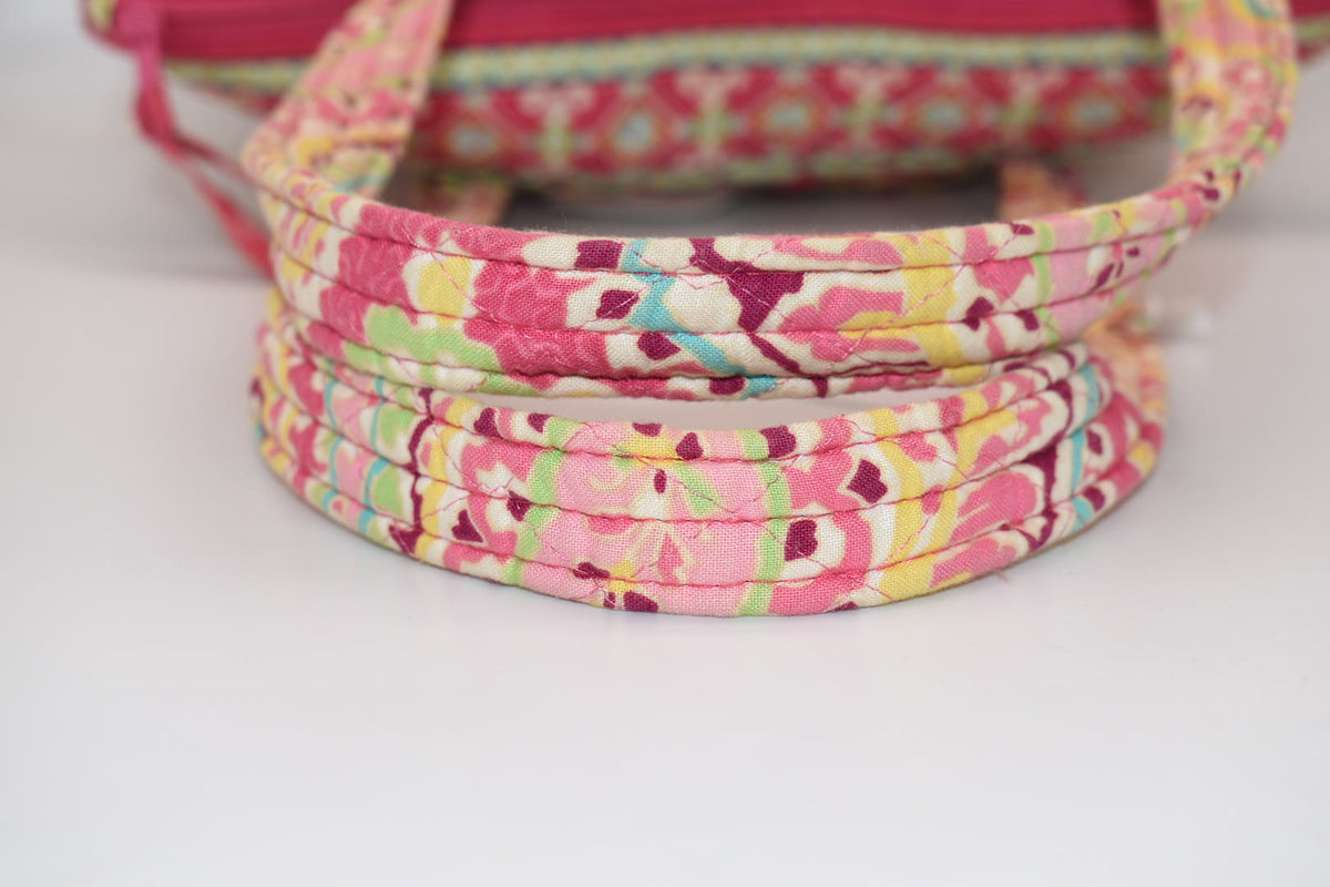 Vera Bradley Large Betsy Shoulder Tote Bag in "Capri Melon" Pattern