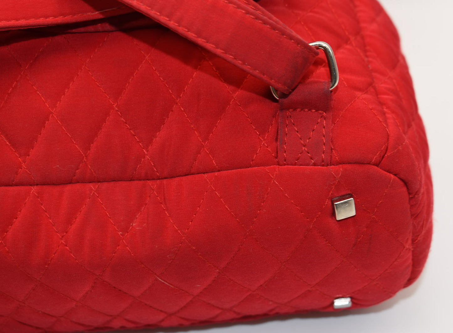 Vera Bradley Ultimate Microfiber Backpack in Red