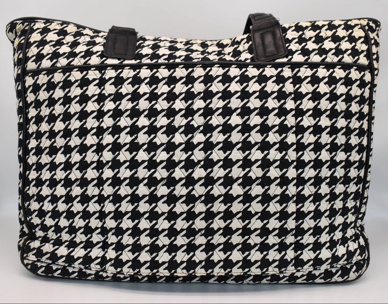 Vera Bradley Trimmed Laptop Tote Bag in "Houndstooth" Pattern