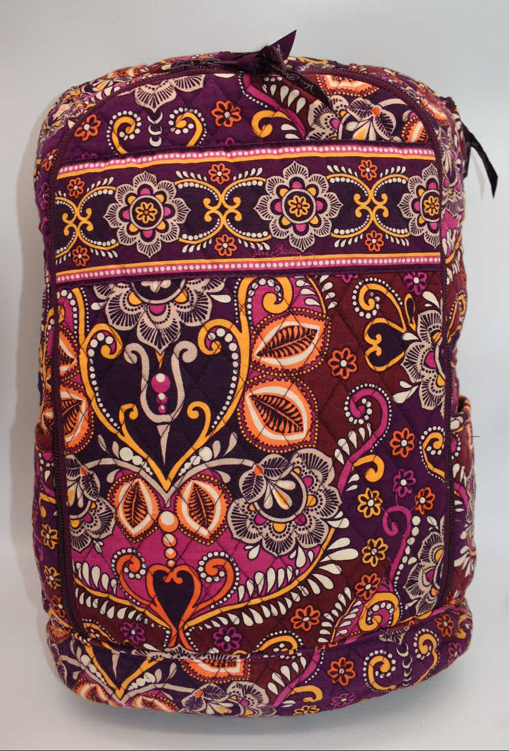 Vera Bradley Laptop Campus Backpack in "Safari Sunset" Pattern
