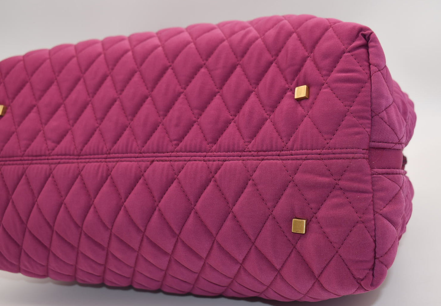 Vera Bradley Triple Compart Buckle Satchel Bag in Microfiber