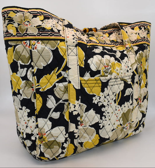 Vera Bradley Laptop Tote Bag in "Dogwood" Pattern